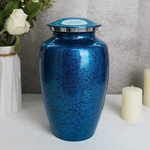 Custom Engraved Cremation Urn Personalized Adult Ashes Urn Unique <b>Memorial</b> Funeral Supply OEM Bulk - Product Image 2