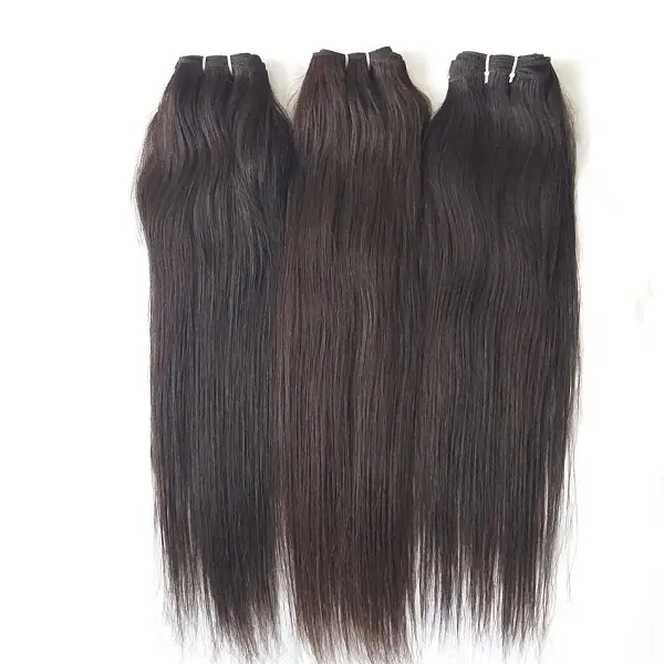 Natural Straight Hair Extensions Virgin Cuticle Aligned Hair Bundle Extension Raw indian Remy Natural Hairs