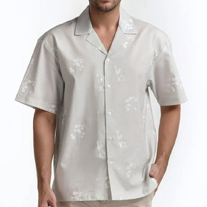 เสื้อเชิ้ตผ้าฝ้ายแขนยาวของผู้ชายเสื้อลายตามสั่งไซส์ใหญ่พิเศษผ้าฝ้าย100% ฤดูใบไม้ผลิ - Product Image 1