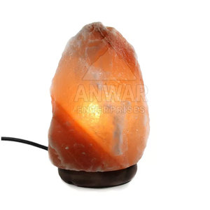 Lámpara de sal del Himalaya al por mayor de la mejor calidad, técnica tallada, artesanías naturales de bajo precio para automóviles - Product Image 1