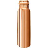 Meilleure vente 1000ml bouteille en cuivre martelé ayurvédique de qualité supérieure bouteille en cuivre de conception taillée en diamant pour une vie saine