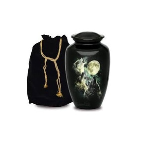 ที่ขายดีที่สุดยอดนิยมตกแต่งทําด้วยมือผู้ใหญ่ที่กําหนดเองเผาศพ Urn สําหรับเถ้ามนุษย์ - Product Image 5