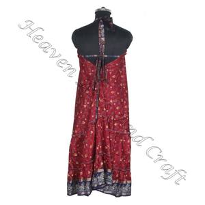 SD016 femmes indien pakistanais Saree/Shari/Shari Vintage robes en soie Hippy Boho chaud Sexy à la recherche de coton indien meilleur Vintage - Product Image 6