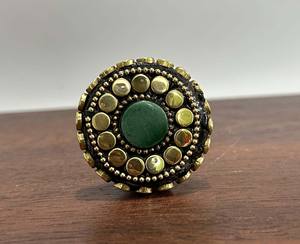 Pomo de cajón de latón y madera de resina epoxi Vintage, tirador de cocina de diseño fresco para muebles modernos, uso de decoración de hogar y oficina - Product Image 4