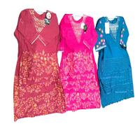Pakistanais 3 pc robe costumes pour femmes suisse coton au pakistan salwar kameez femmes robe femmes vêtements