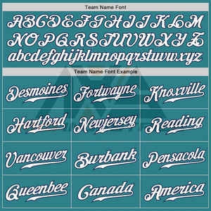 Camiseta de béisbol de moda auténtica blanca y azul marino personalizada unisex Camiseta deportiva transpirable para adultos con nombres de equipos personalizados - Product Image 5