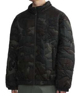 Nouvelles vestes matelassées personnalisées en camouflage intégral, prix de gros d'hiver, prix bas, rembourrage épais en duvet, bulles, 2026 - Product Image 6