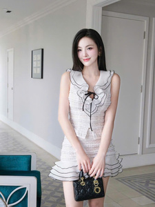 ชุดเดรสผู้หญิงสไตล์หวานสำหรับเด็กผู้หญิงฤดูร้อนสวมใส่สบายและเท่ผลิตในเวียดนามตามสั่งผลิต - Product Image 3