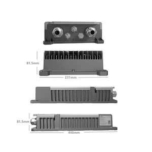 ממיר מתח גל סינוס טהור חד פאזי 3000W, בעל תקן CE ועמידות למים בתקן IP67, עם מפסק העברה אוטומטי DC/AC למזגן חיצוני - Product Image 2