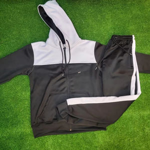 Chándal deportivo para hombre de alta calidad con logotipo personalizado, ropa de calle cortavientos, pantalones de chándal pesados con logotipo - Product Image 1