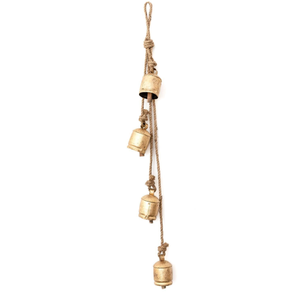 Campanas de vaca de metal rústico de calidad superior para uso de animales de iglesia y decoración navideña al mejor precio al por mayor - Product Image 1