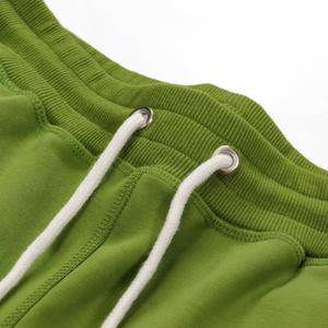 Conjunto Deportivo Vintage Verde Vibrante, Sudadera con Capucha y Pantalones Deportivos Unisex de 2 Piezas, Logotipo Personalizado, 100% Algodón - Product Image 6