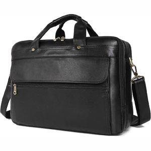 Vente chaude dernière mode sacs de bureau en cuir véritable pour hommes sac en cuir fait à la main sac de logo personnalisé - Product Image 4