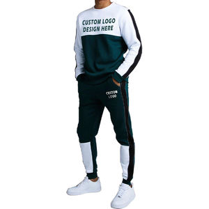 Custom <b>Tracksuit</b> 100% Cotton Hood Sublimation Print Logo for Men <b>Women</b> Kids Stylish and Comfortable for Fitness and Casual Wear - Product Image 1