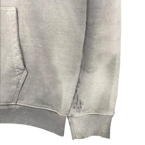OEM Personnalisé de haute qualité Streetwear Pull à capuche vierge Surdimensionné Vintage Acid Wash Sun Faded Distressed Zip Up Hoodies pour hommes - Product Image 4