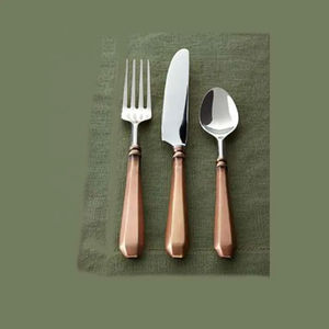 Elegante Juego de Cubiertos de Acero Inoxidable, Cubertería Hecha a Mano para una Mesa Elegante y Ocasiones de Cena de Gala, de la India - Product Image 2