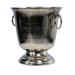 Nouvelle arrivée Refroidisseur de vin et refroidisseur de champagne en aluminium coulé Seau à glace et récipient à boissons en métal massif - Product Image 3