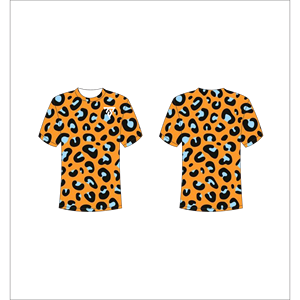 Camiseta de Manga Corta con Estampado Floral Blanco y Negro para Hombre, Cuello Redondo, Informal, Transpirable, Regular, Trackstar OEM, Marca Privada TSI-G05-P0479 - Product Image 5