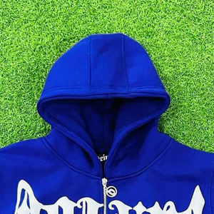 เสื้อฮู้ดซิปรูดซิปสำหรับผู้ชายเสื้อฮู้ดแบบกำหนดเองสี2025 - Product Image 4