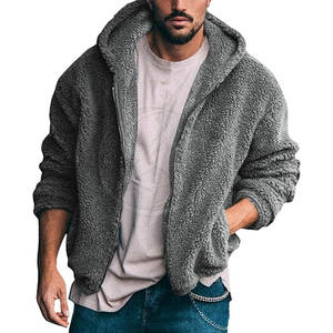 Chaqueta de Forro Polar con Capucha para Hombre, al por Mayor, Personalizada, Ligera, para Invierno, Tejido Transpirable de Alta Calidad - Product Image 1
