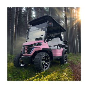 Vente en gros de voiturettes de golf électriques 4 places 7500W Batterie au lithium voiturette de golf de luxe à 4 roues - Product Image 1