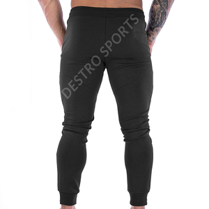 Customized Casual Men's Mid Waist Fleece Jogger Pants Breathable Waterproof Custom logo Design Outdoor Cotton <b>Trousers</b> - Product Image 5