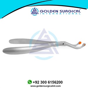 Alicates de extracción de corona dental con almohadillas | Laboratorio de Odontología de dentadura endodóntica de ortodoncia dental, set, quirúrgico, instrumentos - Product Image 3