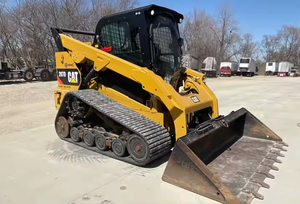 Nueva Cargadora Compacta de Dirección Deslizante Cat 259D3 para Maquinaria de Construcción Pesada con Motor Changchai, Bomba, Caja de Cambios y Accesorios de Cucharón - Product Image 2