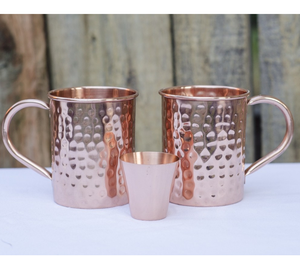 Taza de cobre natural para Bar Hogar y taza de viaje Taza de café Fabricación personalizada Precio asequible - Product Image 4