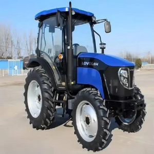 Tractor Agrícola Lovol 604 Azul con Cabina, Tracción en las 4 Ruedas y Neumáticos Agrícolas - Product Image 1