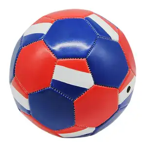 热销专业定制尺寸足球定制彩色条纹印花团队运动高品质足球