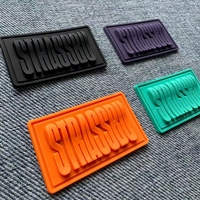 Écussons en PVC souple personnalisés avec logo, étiquettes en caoutchouc PVC 3D en relief pour vêtements