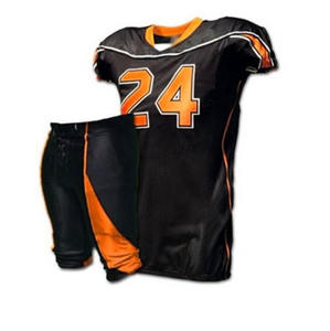 Uniforme de Fútbol Americano Hecho en Pakistán, Tallas y Colores Personalizables, Spandex/Poliéster, Transpirable, Tallas Grandes, Venta al Por Mayor - Product Image 3