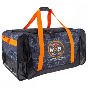 Bolsas de equipo de hockey sobre hielo personalizadas, lona de nailon, bolsas de hockey, cordura