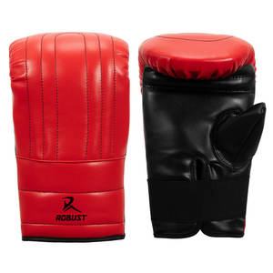 Sacs de frappe en cuir pour les séances de boxe et l'entraînement quotidien avec fermeture auto-agrippante antidérapante et confort optimal - Product Image 1