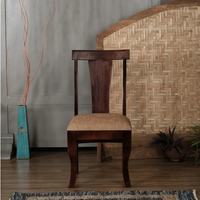 Chaise en bois massif, artisanale, élégante, confortable, meubles pour salle à manger, salon, chambre à coucher, hôtel