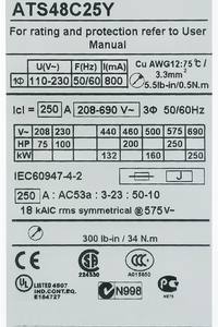 Mejor oferta ATS48C25Y Nuevo stock - Product Image 3