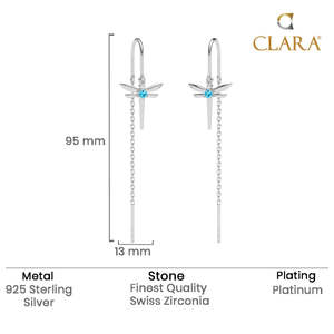 Pendientes Colgantes de Plata de Ley 925 de Primera Calidad con Diseño Sui Dhaga ¡Compra Ahora! - Product Image 5