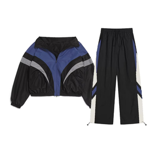 Conjunto de Ropa Deportiva para Hombre 2025, Personalizado, Corte Holgado, Poliéster Antibacteriano, Estampado, Forro Polar con Capucha, Cortavientos, para Invierno - Product Image 2