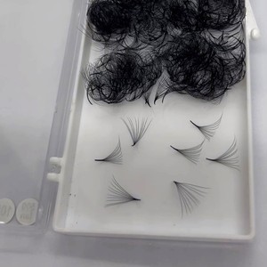 ขนตาปลอมขนมิงค์ผ้าไหมแบบ10D-20D CC dddd/ld/m เอฟเฟกต์พัดลมแบบหลวมดูเป็นธรรมชาติฉลากส่วนตัว - Product Image 3