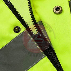 Chaqueta de Seguridad Reflectante de Alta Visibilidad, Transpirable, Talla Grande para Hombre, Certificada CE - Product Image 6