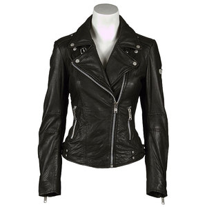 Chaquetas de Motociclista de Moda 2026, Chaqueta de Cuero para Mujer, Chaquetas con Cremallera, Abrigo de Cuero Genuino para Mujer, Chaquetas Cálidas para Mujer - Product Image 5