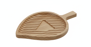 Plateaux à fruits et à en-cas en bois de qualité supérieure, design moderne, qualité alimentaire, non toxiques, écologiques, durables, forme rectangulaire, ensemble pour les fêtes - Product Image 3