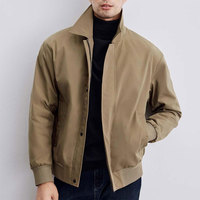 Blazer léger de style coréen, veste à revers pour homme, décontractée, écologique, antibactérienne, coupe-vent, bomber
