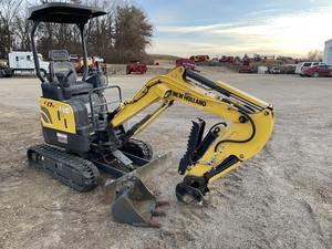 Excavadora sobre orugas 2023 E17C con motor Yanmar y componentes hidráulicos Eaton-Miniexcavadora de alta eficiencia - Product Image 6