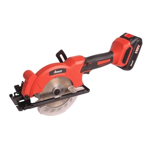 Outils électriques portables, <span class=keywords><strong>scie</strong></span> <span class=keywords><strong>circulaire</strong></span> miniature sans fil 20V pour acier et bois 7000 tr/min avec <span class=keywords><strong>rail</strong></span> de guidage et batteries 2.0/4.0Ah - Product Image 5