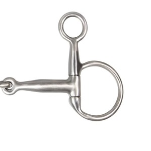 Boquilla de entrenamiento de acero inoxidable para montar ecuestres, suministros duraderos, equipo profesional cómodo para caballos - Product Image 2