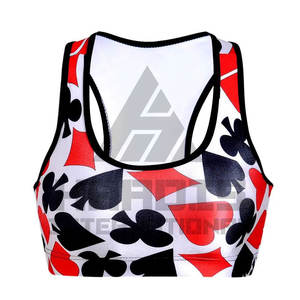 Soutien-gorge de sport antichoc sexy pour femmes à dos croisé soutien-gorge de sport sans couture à soutien moyen pour femmes à impact élevé vente en gros - Product Image 4