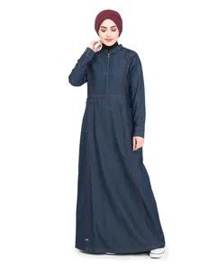 Abaya-Abayas de Color liso para mujer, caftán islámico sencillo y modesto, para damas, venta al por mayor, Dubai, Turquía, nuevo diseño, 2023
