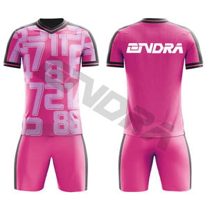 Maillot de Football rétro en Polyester à séchage rapide, coupe Slim personnalisée, uniforme de Football, Kits complets - Product Image 6